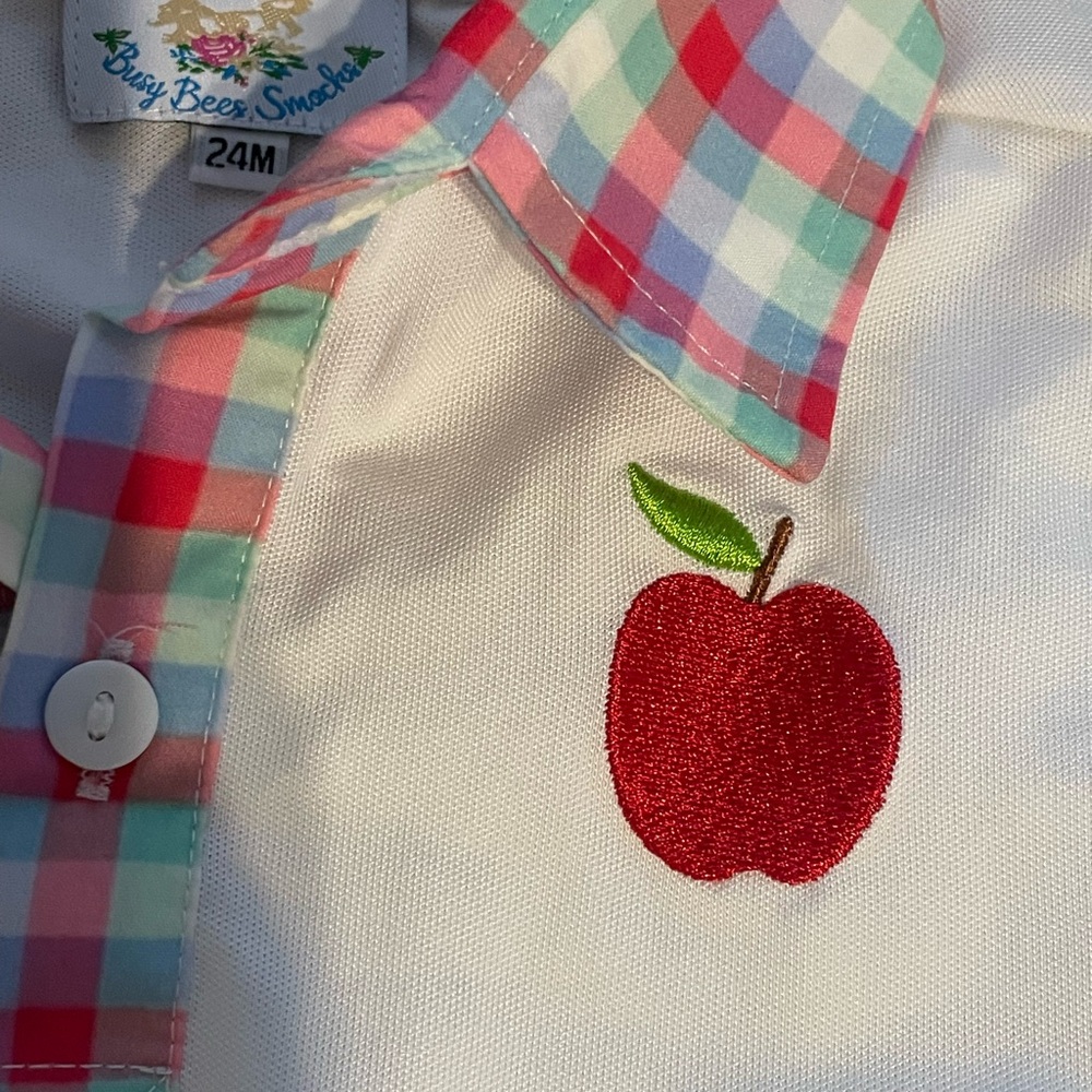 Busy Bees Smocks Shorts Set - Picture 3 of 4